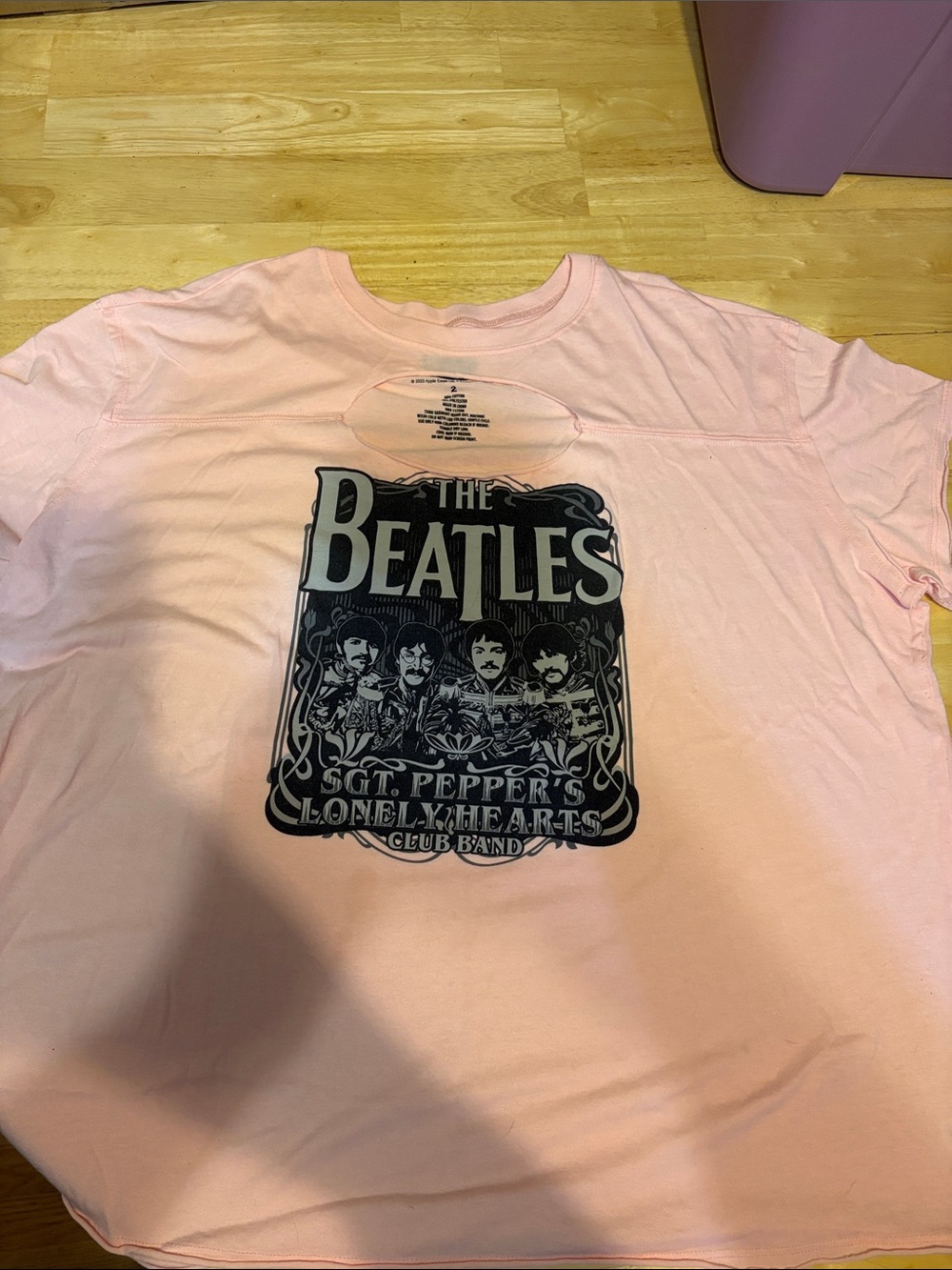 torrid Pink Beatles Sgt. Pepper Graphic Tee